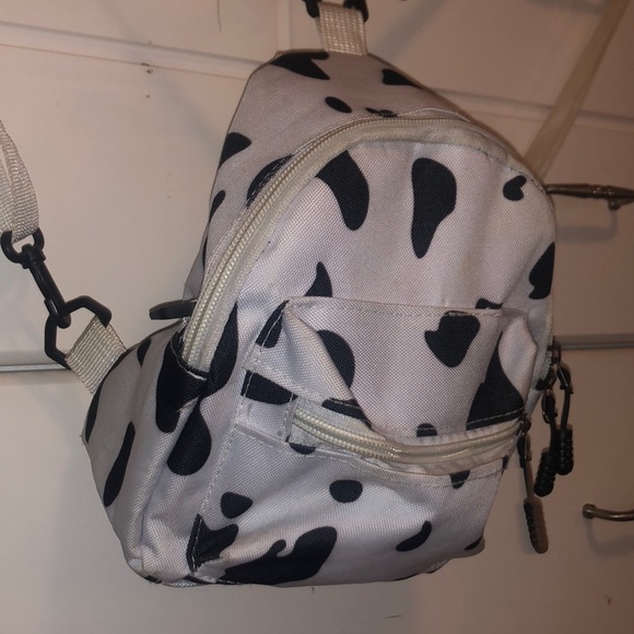 Dalmatian/cow print mini back pack - Picture 2 of 2